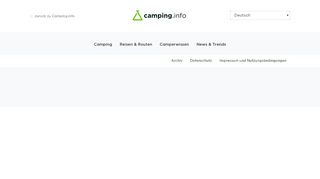 
                            7. Camping.Info Blog | Die Campingplatz-Daten von Camping.Info für ...