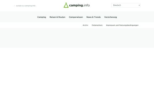 
                            8. Camping.Info Blog | WLAN auf Campinglätzen: Gäste verlangen Qualität