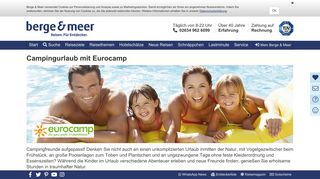 
                            13. Campingurlaub mit Eurocamp – Moderne Mobile Homes - Berge & Meer