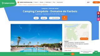 
                            12. Campsite Capbreton ( Camping Campéole - Domaine de Fierbois ...