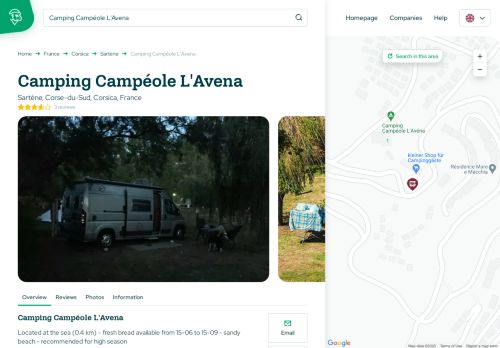 
                            8. Campsite Sartène ( Camping Campéole L'Avena ) | Campercontact