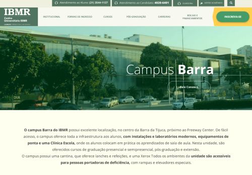 
                            12. Campus Barra | IBMR