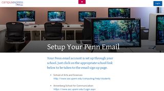 
                            9. Campus Express - Email Account - University of Pennsylvania