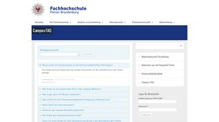 
                            7. Campus FAQ | FHPol Brandenburg