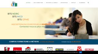 
                            10. CAMPUS FORMATIONS & MÉTIERS | Le Choix de la Réussite