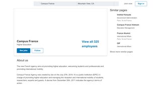 
                            8. Campus France | LinkedIn