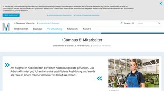 
                            4. Campus & Mitarbeiter - Flughafen München