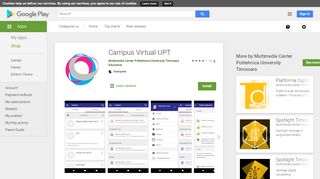 
                            11. Campus Virtual UPT – Aplicații pe Google Play