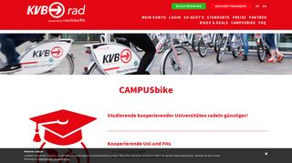 
                            8. CAMPUSbike - Fahrradverleih in Köln | Einfach Fahrrad leihen ...