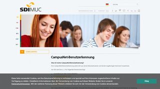 
                            2. CampusNet-Benutzerkennung – SDI München