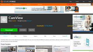 
                            10. CamView download | SourceForge.net