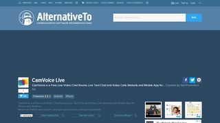 
                            7. CamVoice Live Alternatives and Similar Apps - AlternativeTo.net