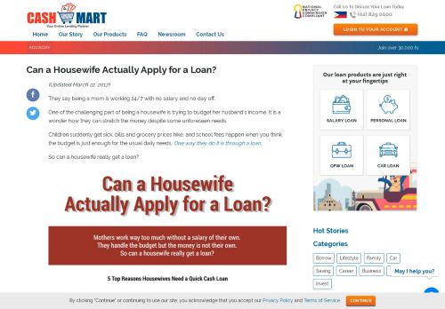 
                            13. Can a Housewife Actually Apply for a Loan? - Cash Mart