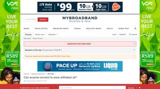 
                            4. Can anyone connect to www.willhaben.at? | MyBroadband