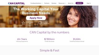 
                            1. CAN Capital: Small Business Loans and Working Capital Loans