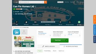 
                            12. Can Fin Homes Ltd, Kukatpally - Finance Companies in Hyderabad ...