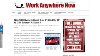 
                            7. Can GIM System Make You $100s/Day Or Is GIM System A Scam ...