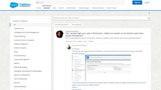 
                            3. Can I access login as a user in Production - before our system is ...