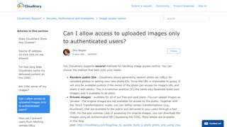 
                            11. Can I allow access to uploaded images only to authenticated users ...