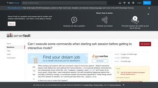
                            3. Can I execute some commands when starting ssh session before ...