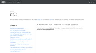
                            7. Can I have multiple Usernames connected to loots? - loots.com ...