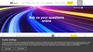 
                            5. Can I join EY UK as an international graduate student? | EY UK