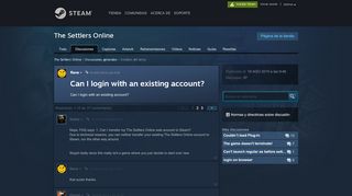 
                            7. Can I login with an existing account? :: The Settlers Online ...