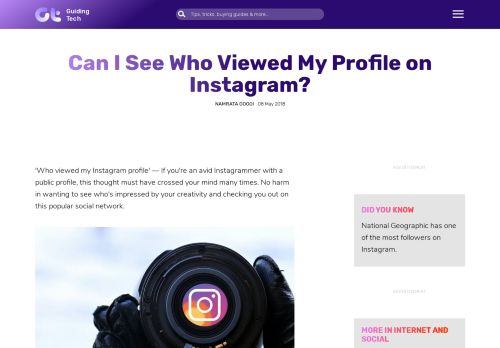 
                            5. Can I See Who Viewed My Profile on Instagram? - Guiding Tech