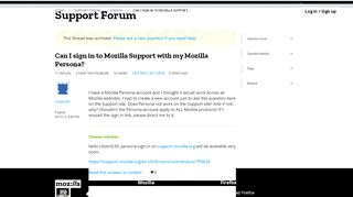 
                            3. Can I sign in to Mozilla Support with my Mozilla Persona? | Firefox ...