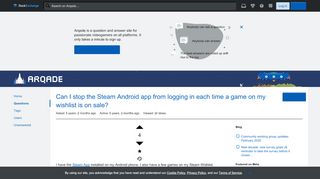 
                            4. Can I stop the Steam Android app from logging in each time a game ...