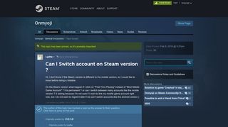 
                            6. Can I Switch account on Steam version ? :: Onmyoji General ...