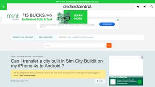 
                            10. Can I transfer a city built in Sim City Buildit on my iPhone 4s to ...