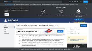 
                            5. Can I transfer a profile onto a different PS3 account? - Arqade
