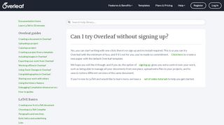 
                            3. Can I try Overleaf without signing up? - Overleaf, Online LaTeX Editor