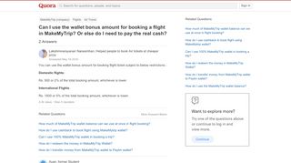
                            9. Can I use the wallet bonus amount for booking a flight in ...
