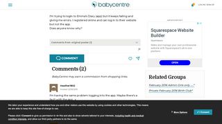 
                            9. Can log in to emma's diary???? - BabyCentre
