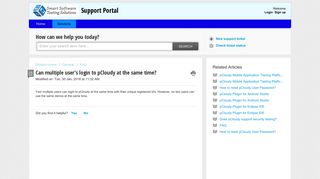 
                            4. Can multiple user's login to pCloudy at the same time? : Support Portal