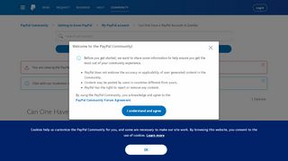 
                            5. Can One Have a PayPal Account In Zambia - PayPal Community