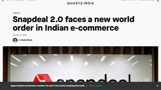 
                            8. Can Snapdeal take on Flipkart, Amazon, and Paytm in ...