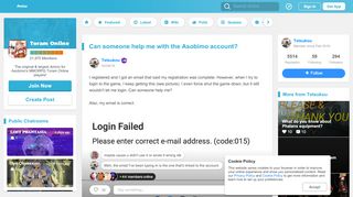 
                            10. Can someone help me with the Asobimo account? | Toram Online ...