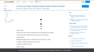 
                            4. can the user login mikrotik hotspot inside another mikrotik? - Stack ...