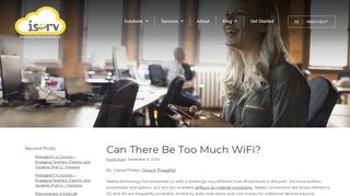 
                            9. Can There Be Too Much WiFi? - Iserv.net