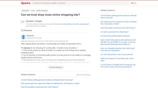
                            13. Can we trust Club Factory, the online shopping site? - Quora