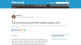 
                            12. Can you free yourself from captive.apple.com? | Macworld