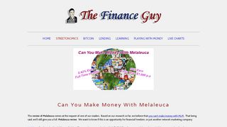 
                            7. Can You Make Money with Melaleuca — The Finance Guy