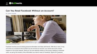 
                            12. Can You Read Facebook Without an Account? | It Still Works