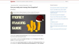 
                            11. Can you really earn money from 2captcha? - Quora