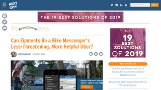 
                            9. Can Zipments Be a Bike Messenger's Less-Threatening, More Helpful ...