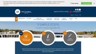 
                            9. Canada Visa Information - Bangladesh - Home Page - VFS Global