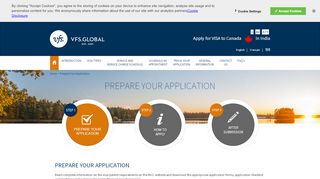 
                            5. Canada Visa Information - India - Prepare Your Application - VFS Global